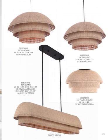Kalco Lighting 2021 Master 灯饰目录 第 14 页