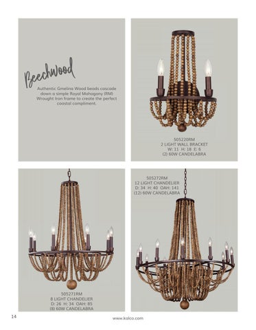 Kalco Lighting 2021 Master 灯饰目录 第 15 页