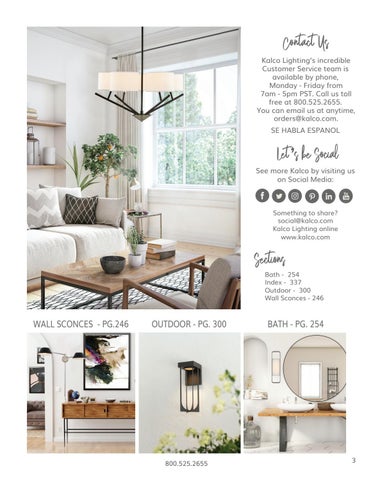 Kalco Lighting 2021 Master 灯饰目录 第 4 页