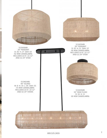 Kalco Lighting 2021 Master 灯饰目录 第 8 页