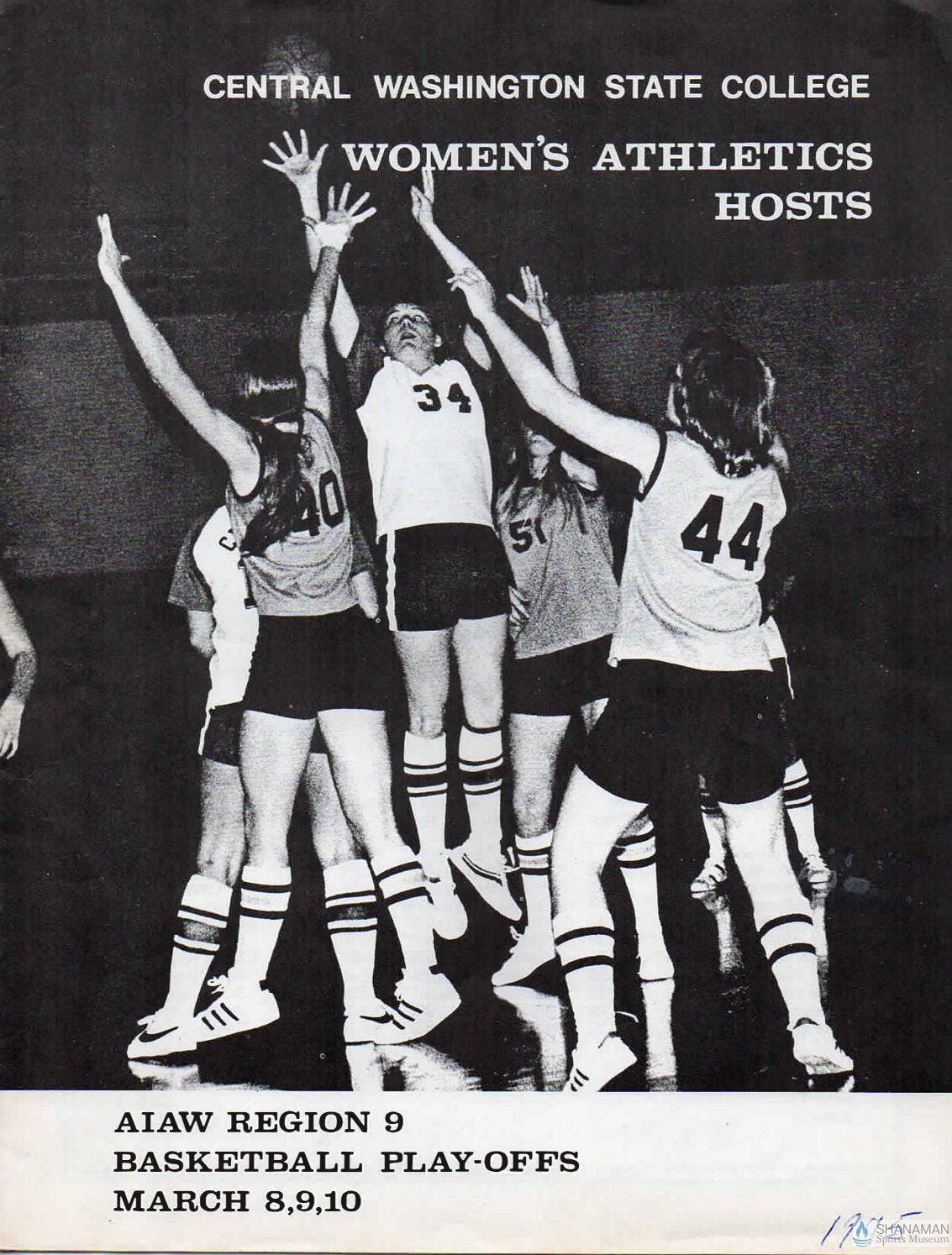 1975 Women's college basketball AIAW Regional Playoffs by Tacoma-Pierce ...