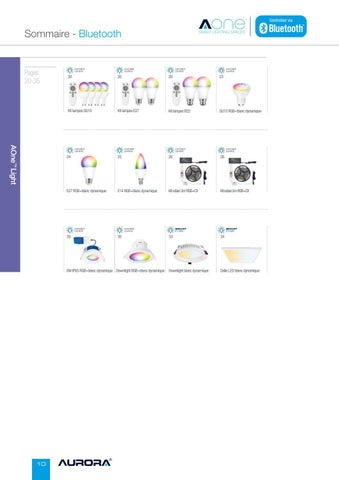 Aurora Lighting 灯饰目录 · Distribution 2022 - 法国 第 12 页