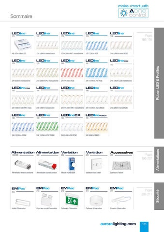 Aurora Lighting 灯饰目录 · Distribution 2022 - 法国 第 17 页
