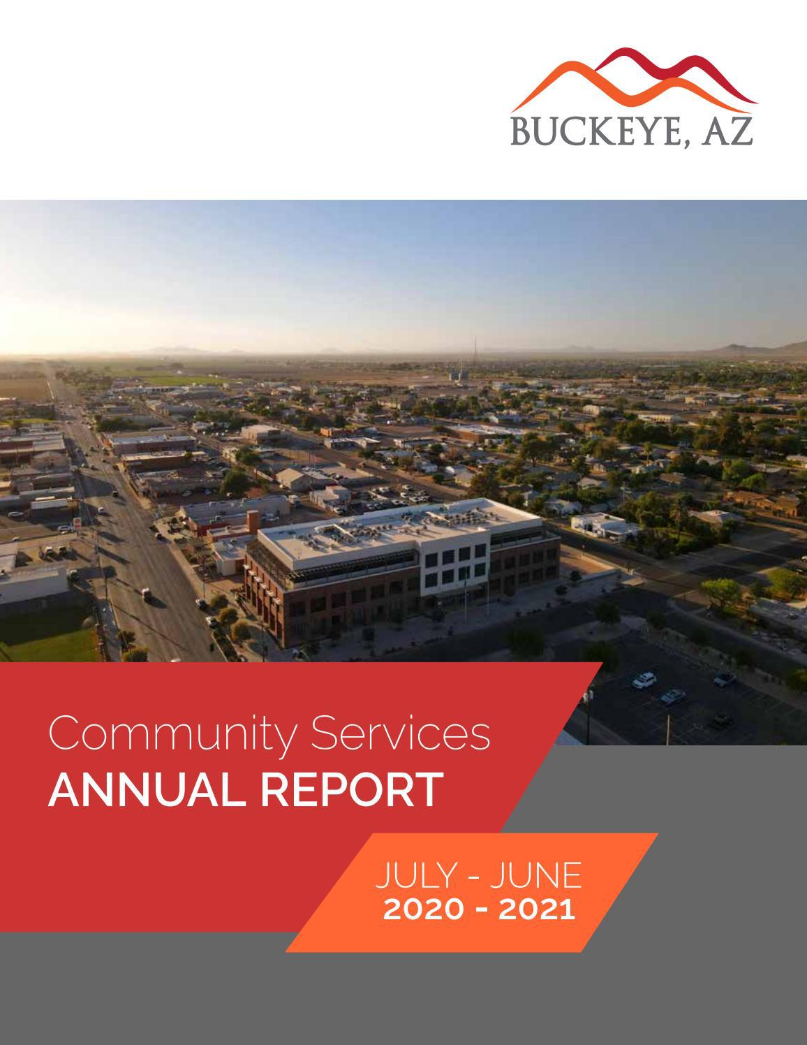 CSD Annual Report July 1 2020 June 30 2021 By City Of Buckeye Issuu