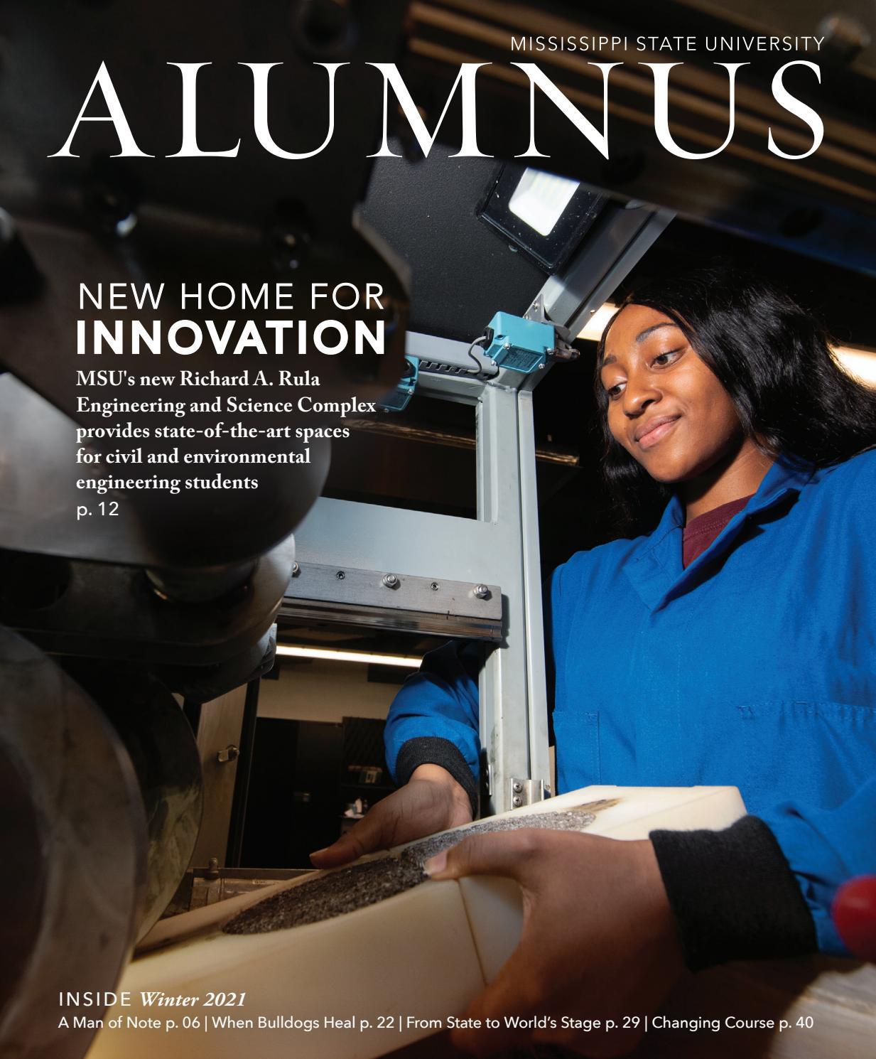 ALUMNUS Winter 2021 Mississippi State University By MSSTATE Issuu