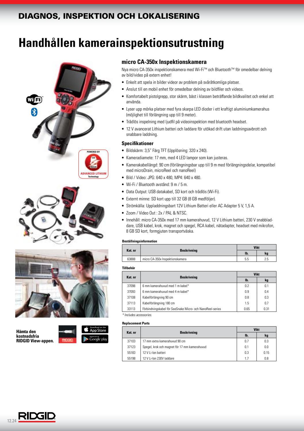 RIDGID_Catalog_SV by RIDGID Europe Issuu