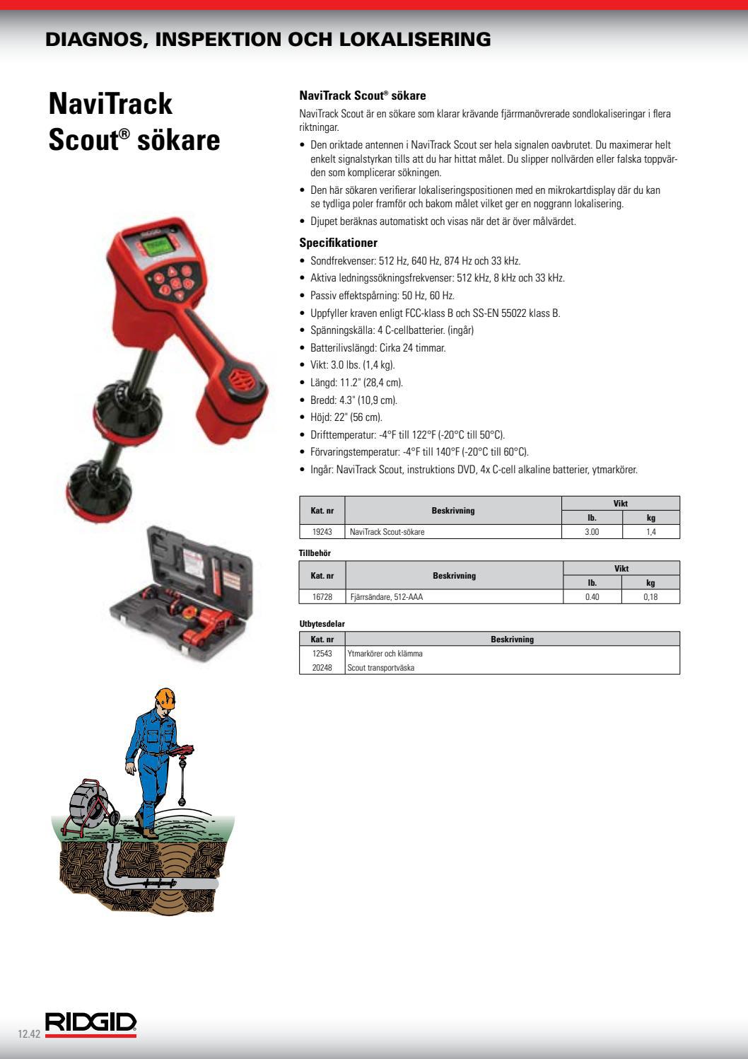 RIDGID_Catalog_SV by RIDGID Europe Issuu