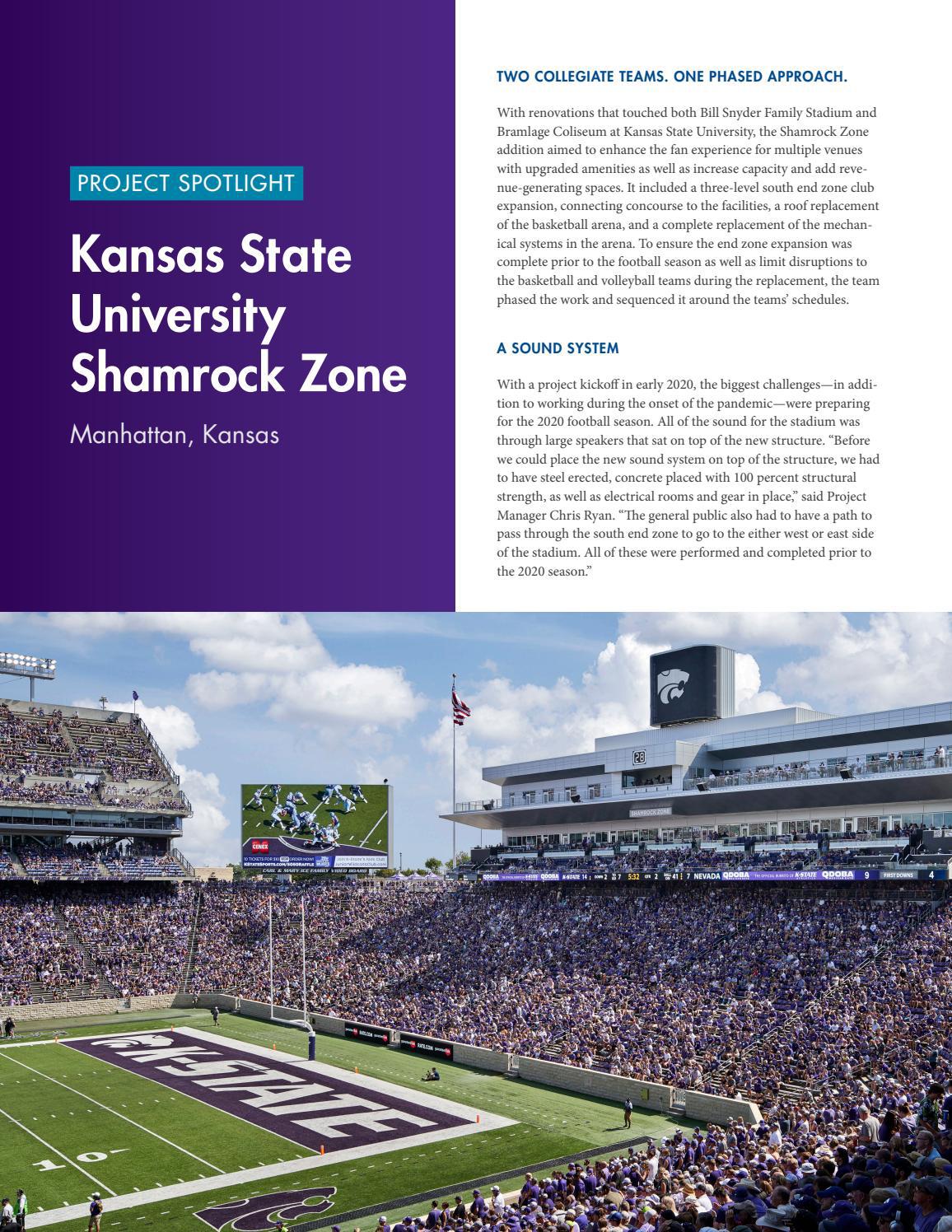 Kansas State University Shamrock Zone by JE Dunn Construction Issuu