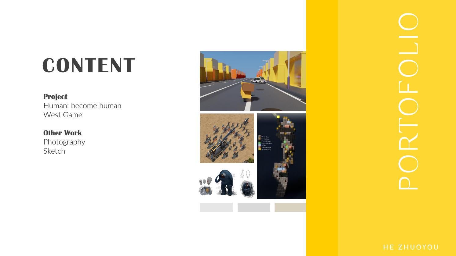 Portfolio Human & WG by Zhuoyou HE Issuu