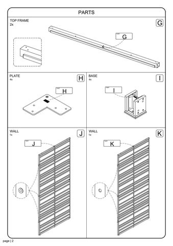 ASSEMBLY INSTRUCTION SOMBRERO CANOPY ALUMINUM 10X10 第 3 页