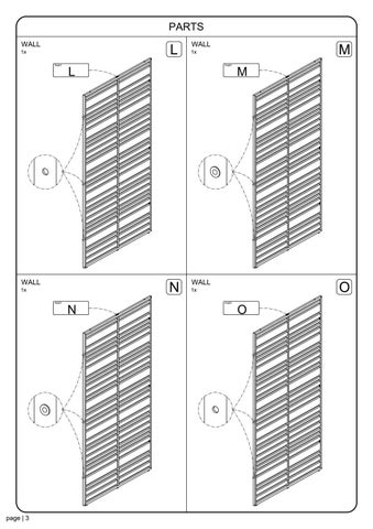 ASSEMBLY INSTRUCTION SOMBRERO CANOPY ALUMINUM 10X10 第 4 页