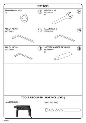 ASSEMBLY INSTRUCTION SOMBRERO CANOPY ALUMINUM 10X10 第 7 页