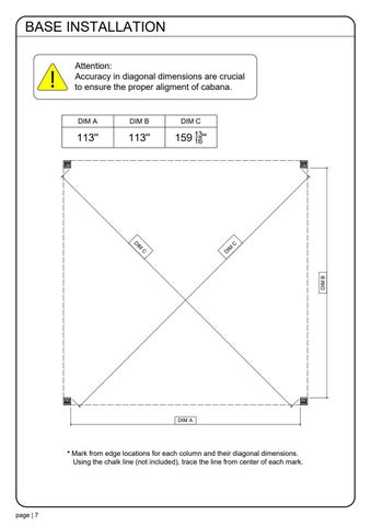 ASSEMBLY INSTRUCTION SOMBRERO CANOPY ALUMINUM 10X10 第 8 页