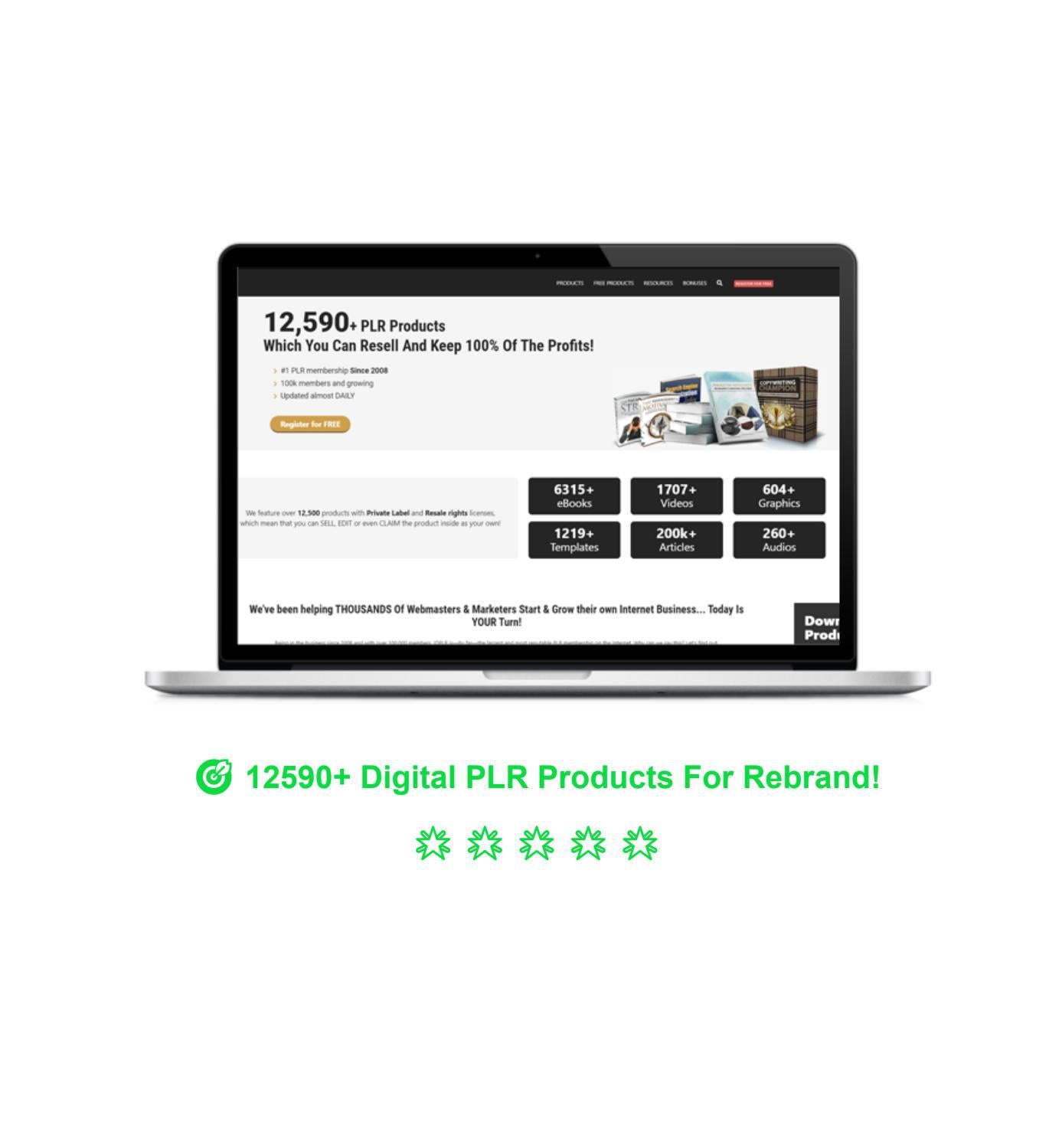 12590 digital plr products for rebrand review 2022 recommend by