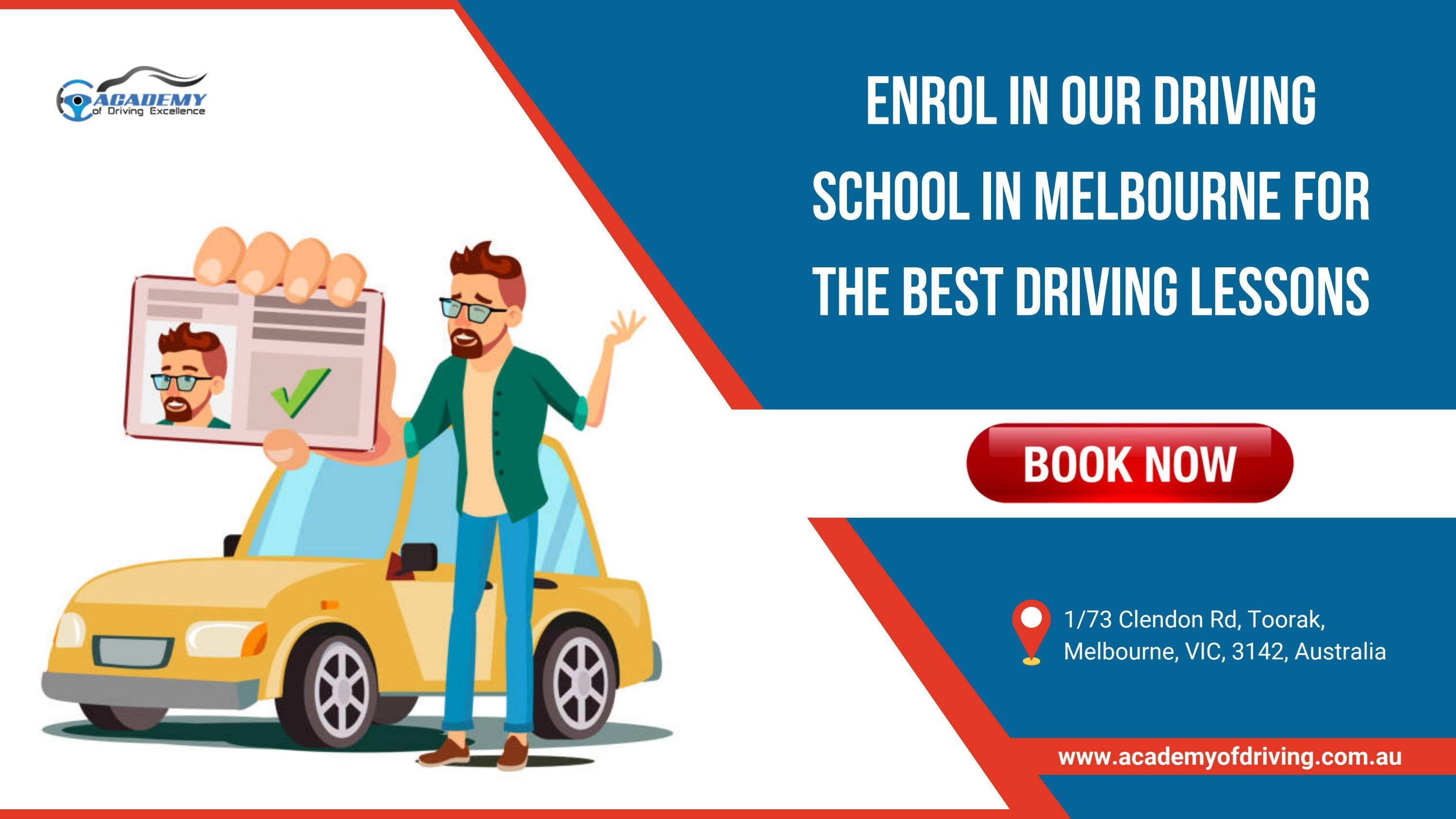Enrol in Our Driving School in Melbourne for the Best Driving Lessons