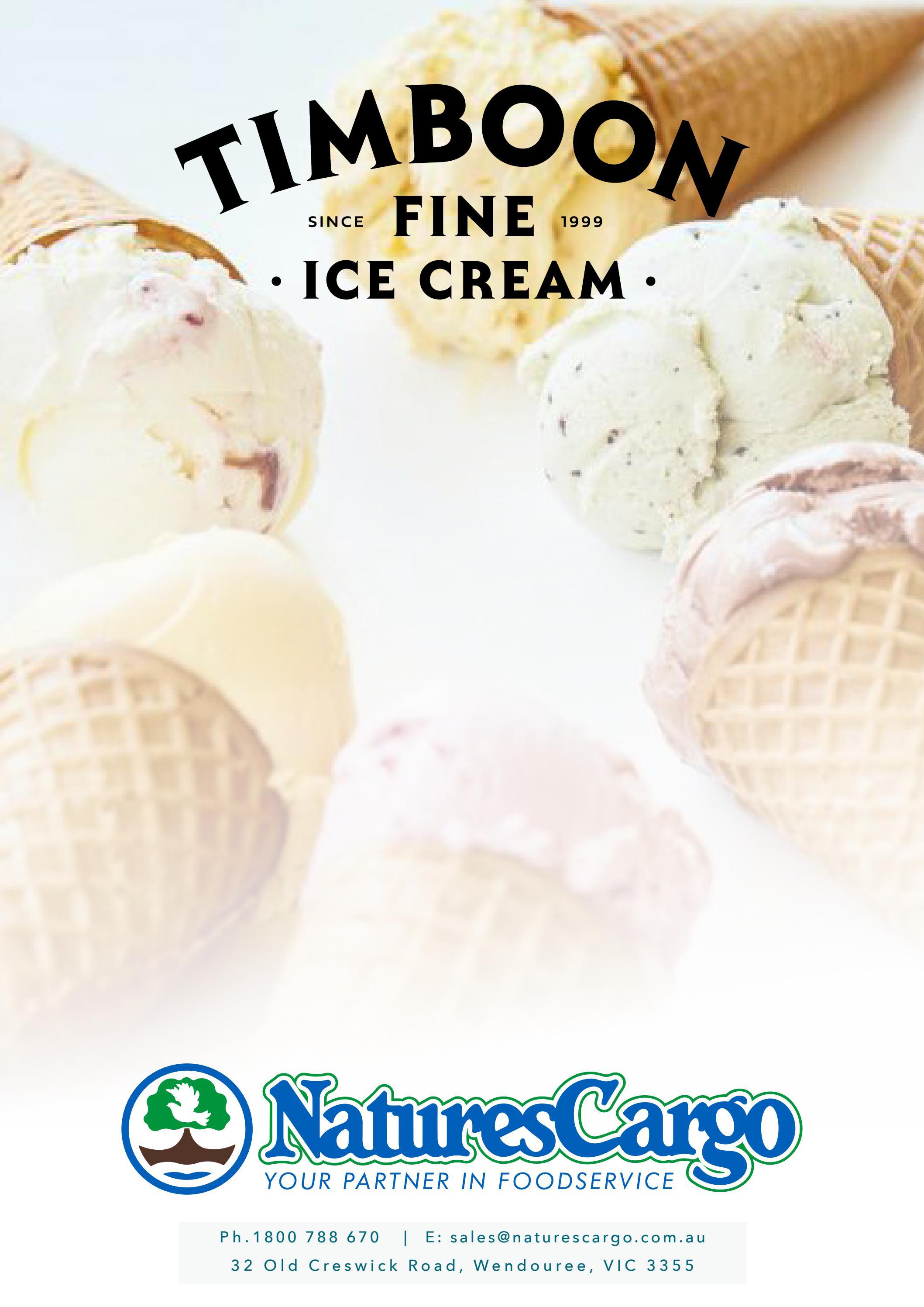 Timboon Fine Ice Cream by Natures Cargo Issuu