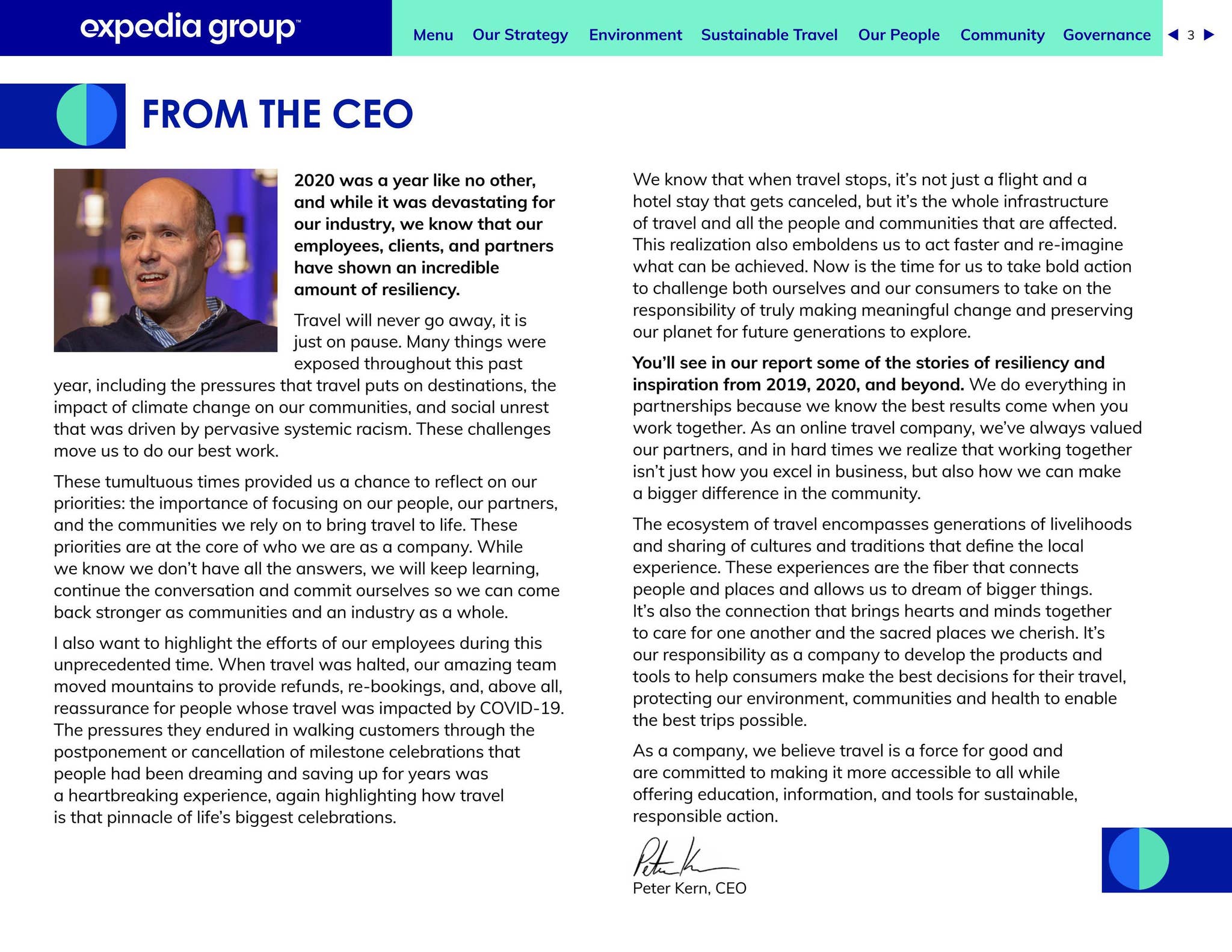 Expedia- Global Impact Report 2020 by Indiblu Creative - Issuu