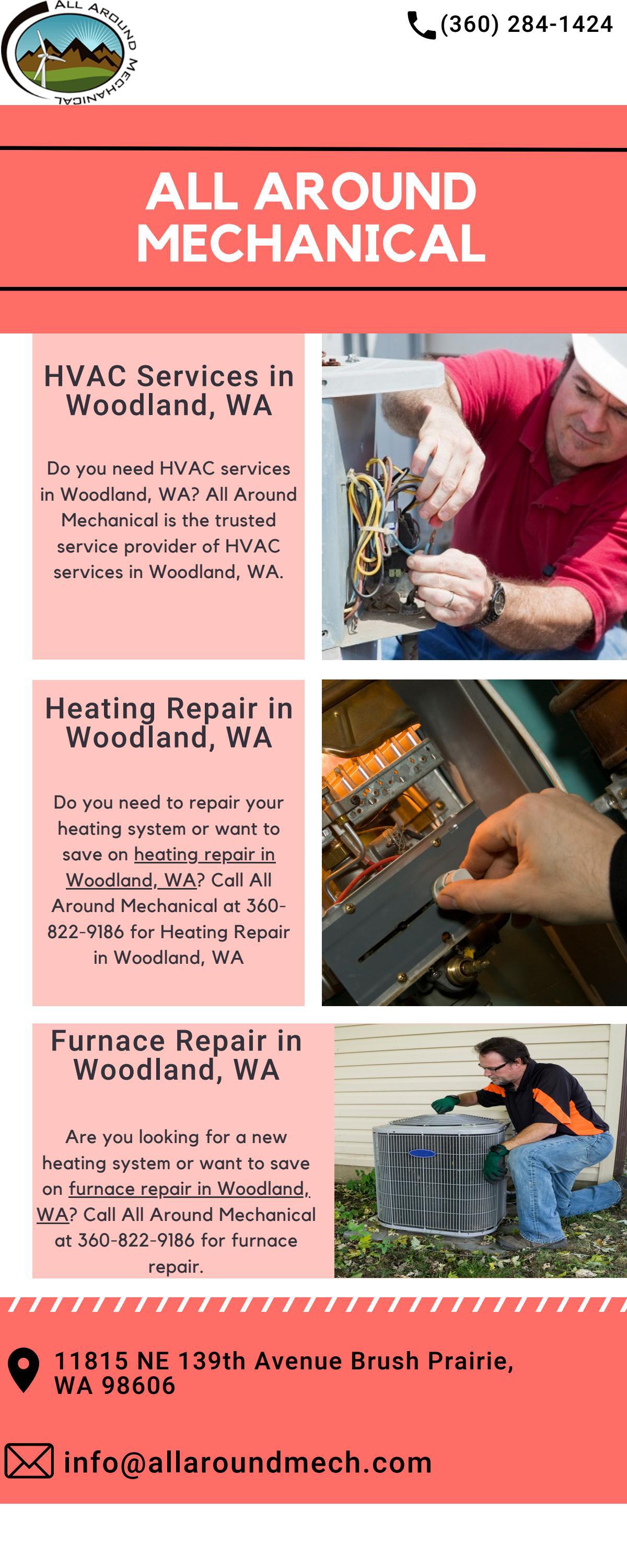 HVAC Services in Woodland, WA by All Around Mechanical Issuu