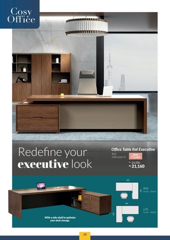 Teak World 家具目录 · Cosy 办公 I 2022 第 10 页