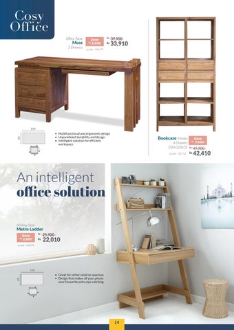 Teak World 家具目录 · Cosy 办公 I 2022 第 14 页