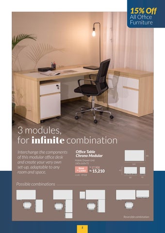 Teak World 家具目录 · Cosy 办公 I 2022 第 5 页