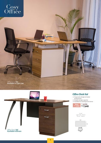 Teak World 家具目录 · Cosy 办公 I 2022 第 6 页