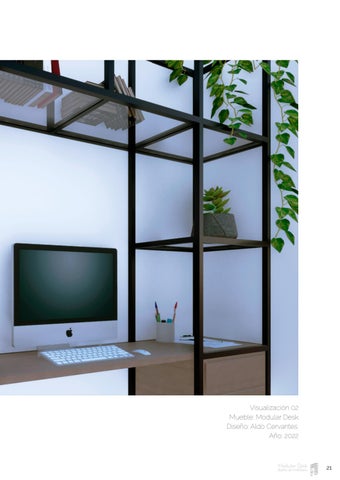 Aldo Cervantes 家具目录 · Manual 德文 Mobiliario. Modular 书桌 . 第 23 页