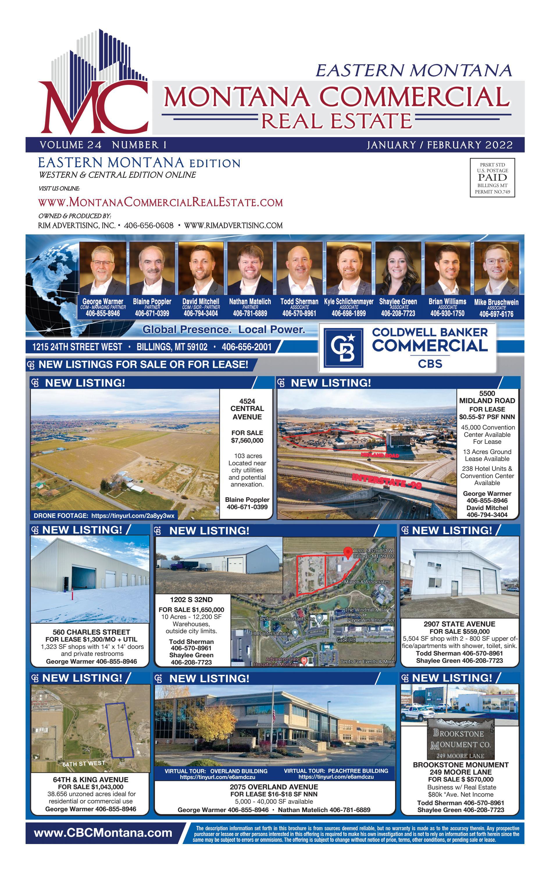 Eastern Montana Commercial Real Estate • January/February 2022 by RIMAdvertising Issuu