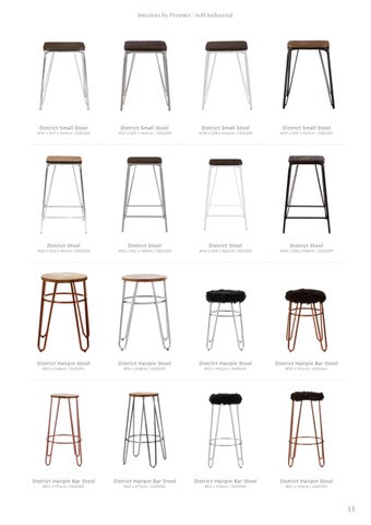Premier Furniture Catalogue 家具目录 · Interiors by 第 13 页
