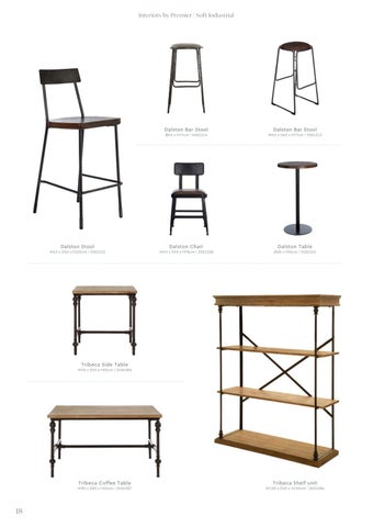 Premier Furniture Catalogue 家具目录 · Interiors by 第 18 页