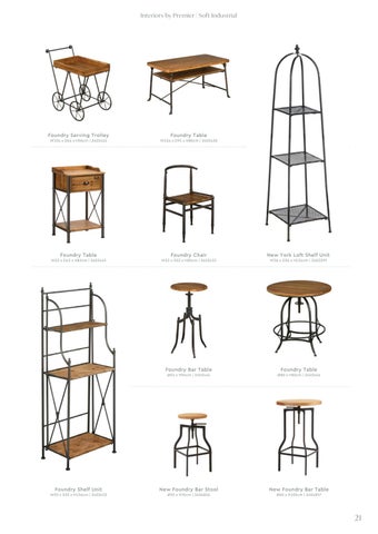 Premier Furniture Catalogue 家具目录 · Interiors by 第 21 页