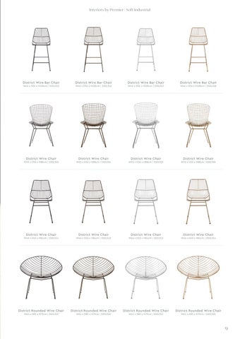 Premier Furniture Catalogue 家具目录 · Interiors by 第 9 页