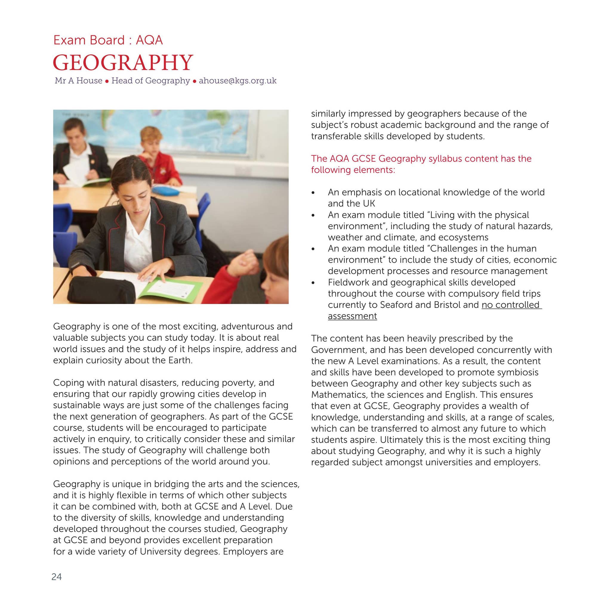 Kingston Grammar School GCSE Options 2022 by Kingston Grammar School ...