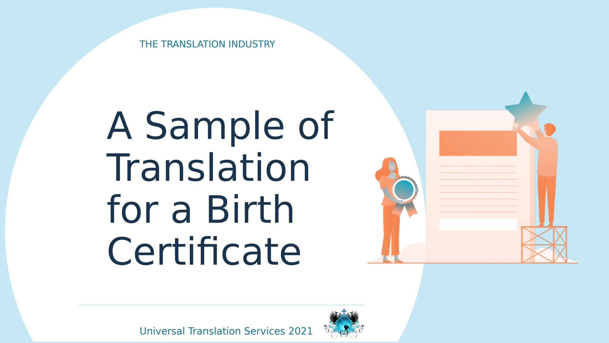 A Sample of Translation for A Birth Certificate by Universal ...