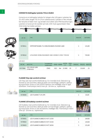 Aura Light 灯饰目录 · Priskatalog 2022 NO 第 18 页