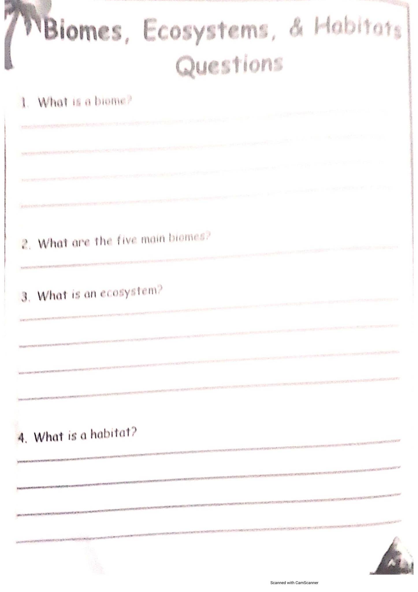 Assignment on biomes by Gra chef - Issuu