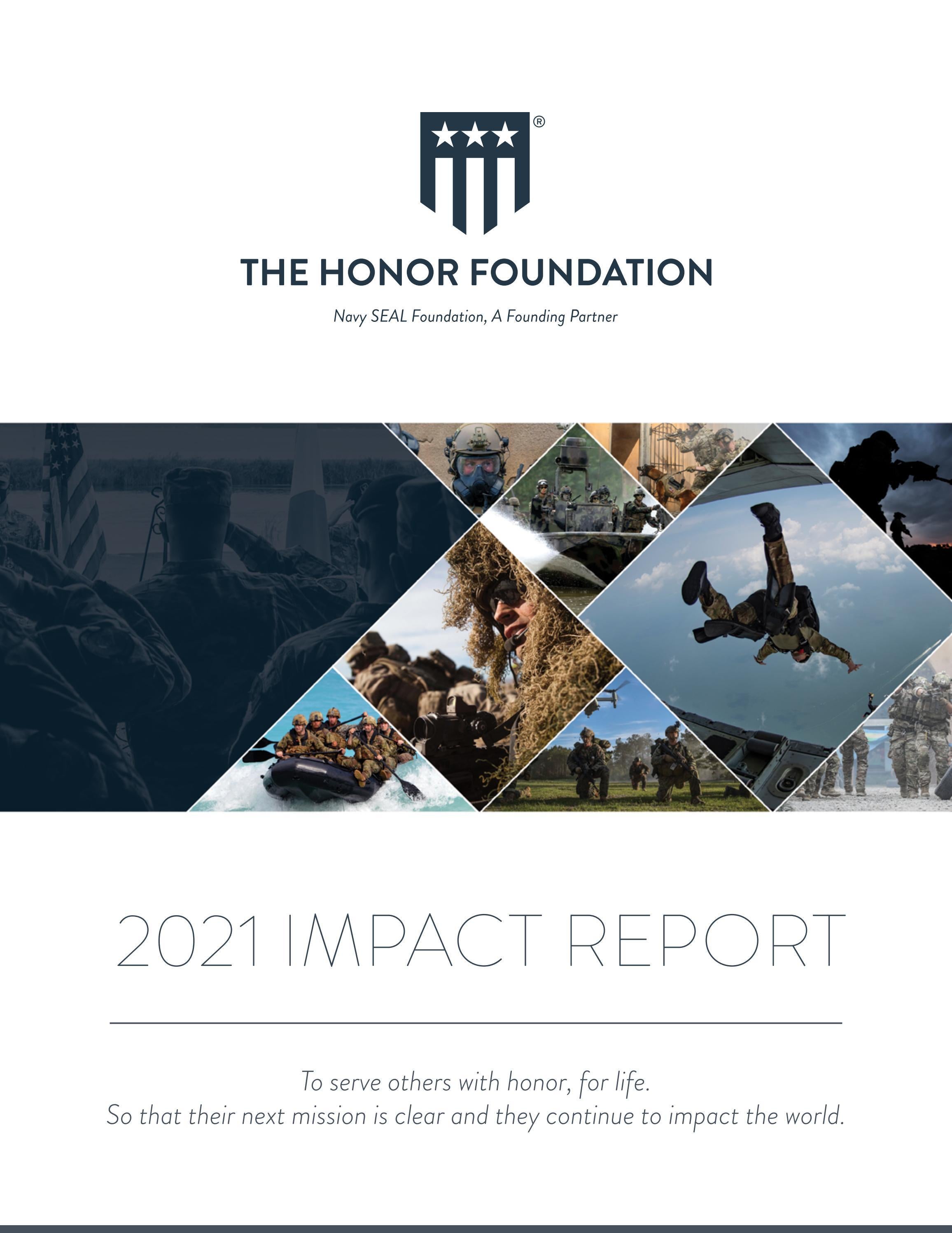 The Honor Foundation 2021 Impact Report by The Honor Foundation Issuu