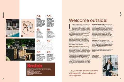 JT Agenturer Furniture4ever 家具目录 · Brafab 2022 Thinking outside 第 2 页