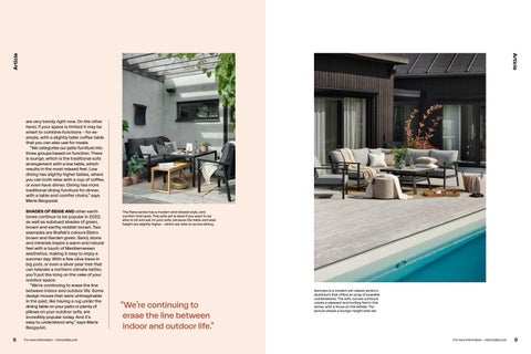 JT Agenturer Furniture4ever 家具目录 · Brafab 2022 Thinking outside 第 5 页