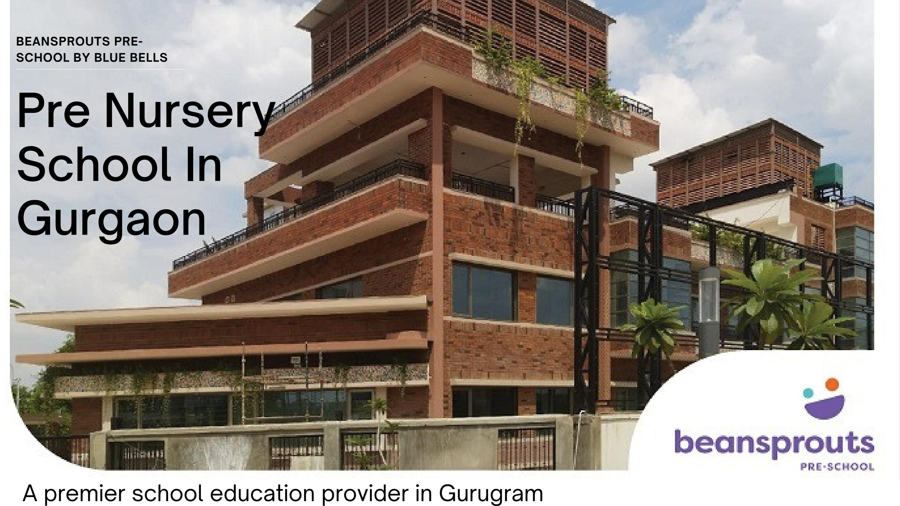 Pre Nursery School in Gurgaon by Beansprouts Pre School Issuu