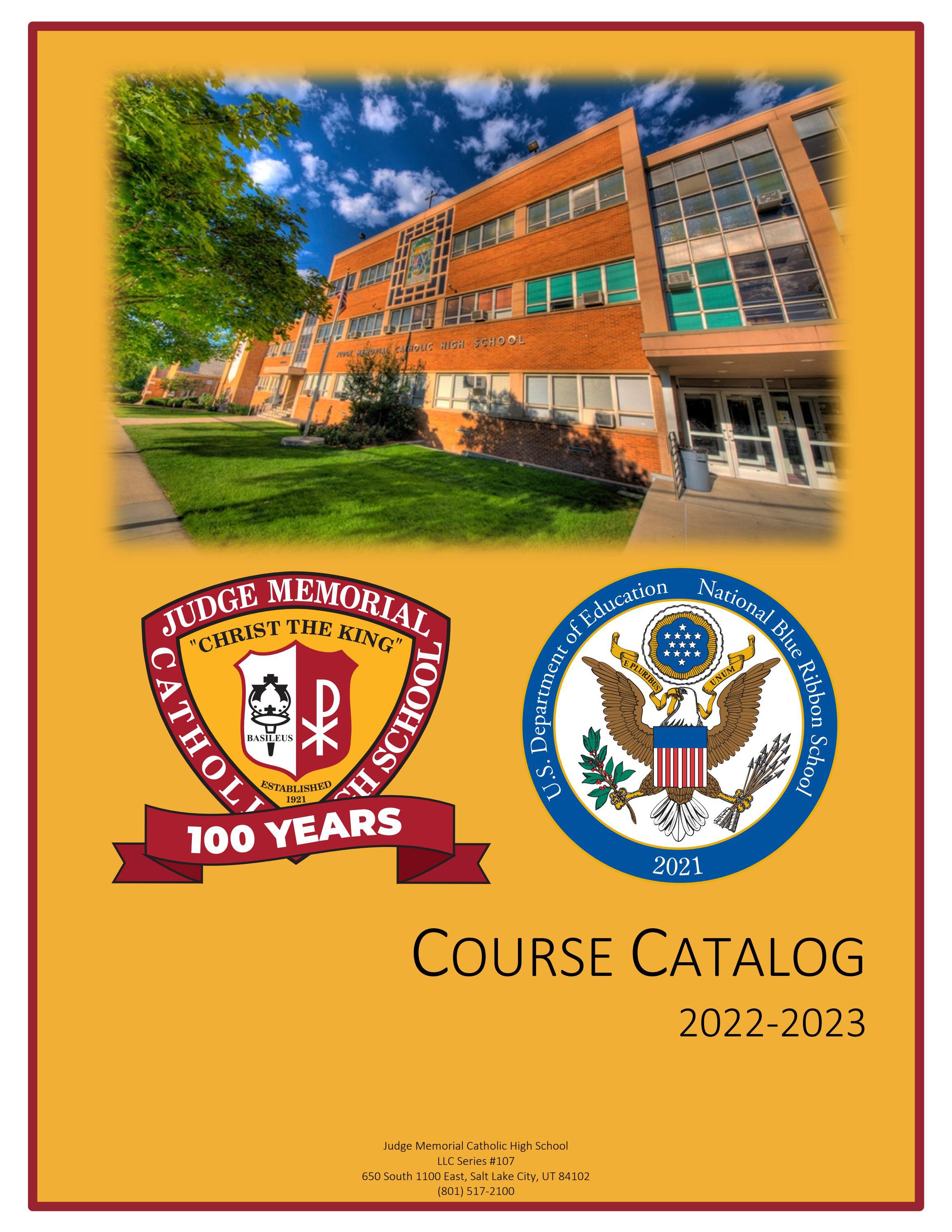 Course Catalog 2022 2023 By Judgememorial7 Issuu