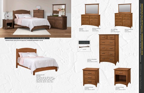 E & G Amish Furniture 家具目录 · Quickship Troyer Ridge E&G Amish 家具 第 4 页