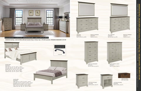 E & G Amish Furniture 家具目录 · Quickship Troyer Ridge E&G Amish 家具 第 8 页