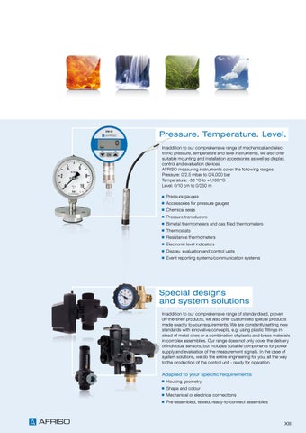 AFRISO-EURO-INDEX GmbH AFRISO 家具目录 工业风 Technology 21/22 第 15 页
