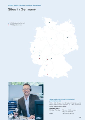 AFRISO-EURO-INDEX GmbH AFRISO 家具目录 工业风 Technology 21/22 第 9 页