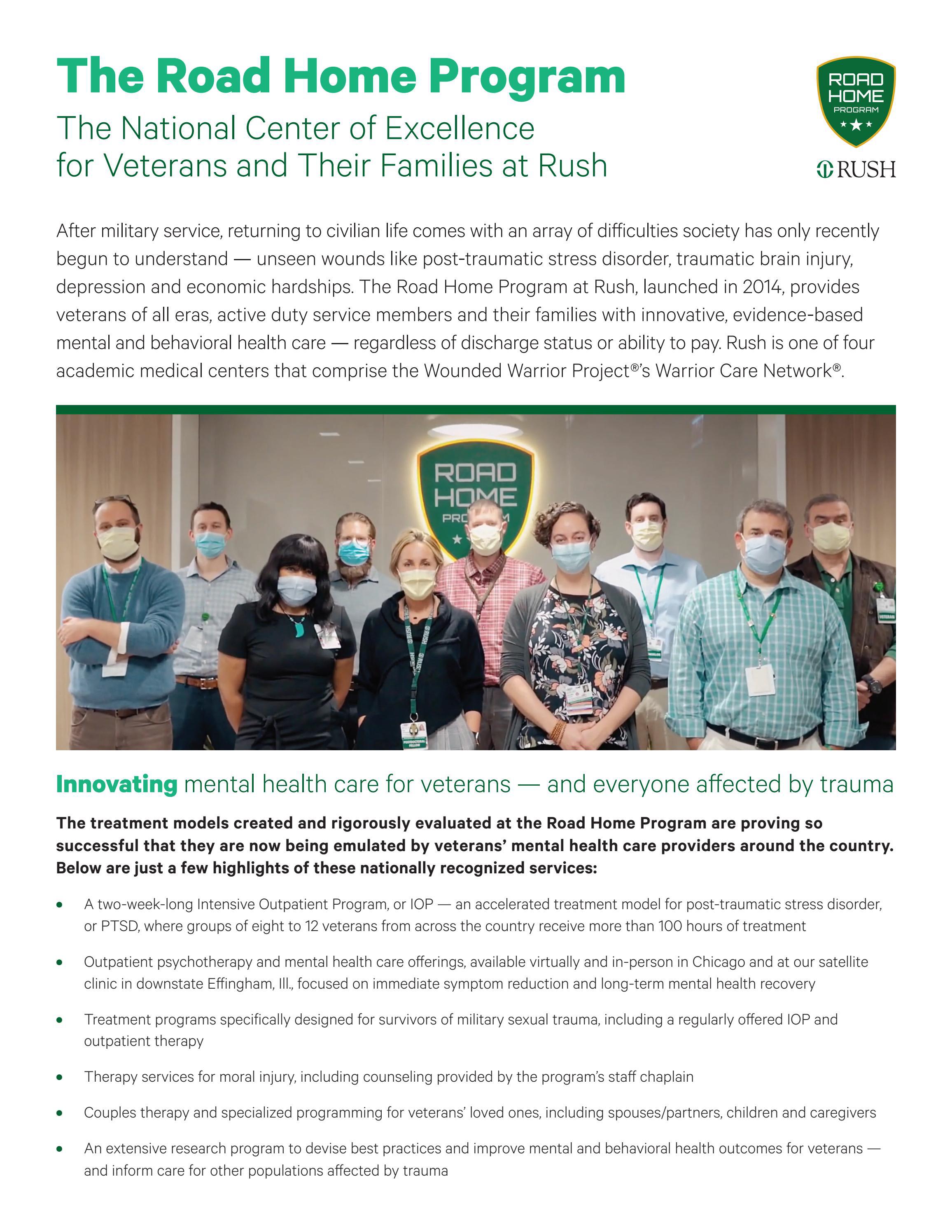 The Road Home Program at Rush by Rush University System for Health - Issuu