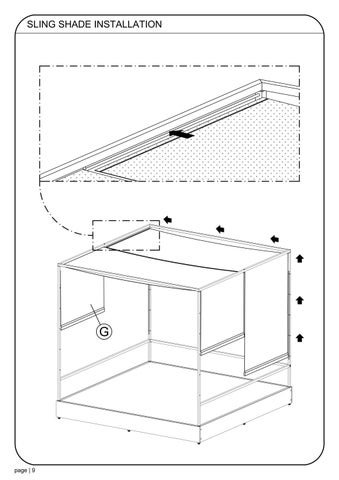 ASSEMBLY INSTRUCTION 定制 AIKO DAYBED LARGE HPL 第 10 页