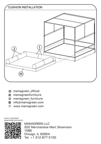 ASSEMBLY INSTRUCTION 定制 AIKO DAYBED LARGE HPL 第 12 页