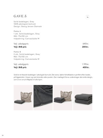 BtB Gavekatalog 2022 - Georg Jensen Damask 第 18 页