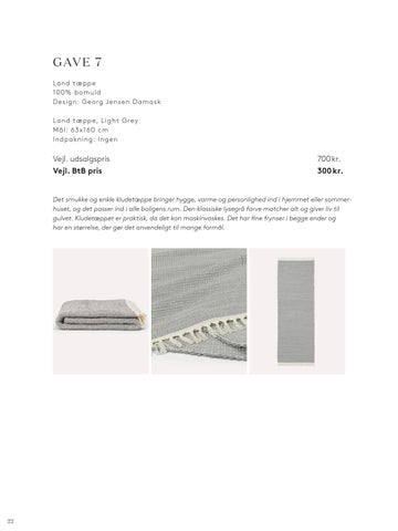 BtB Gavekatalog 2022 - Georg Jensen Damask 第 22 页